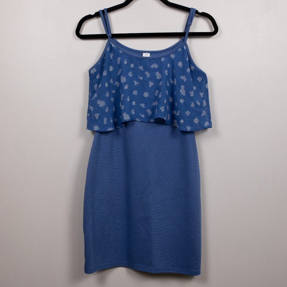 Bongo blue midi dress-M